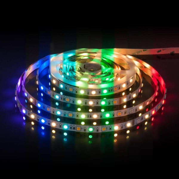 Светодиодная лента Elektrostandard 14,4W/m 60LED/m 5050SMD MIX RGB/теплый белый 5M a053728 Светодиодная лента Elektrostandard 14,4W/m 60LED/m 5050SMD MIX RGB/теплый белый 5M a053728