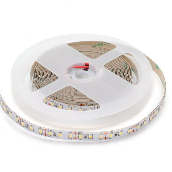 Светодиодная лента Apeyron 12W/m 120LED/m 2835SMD дневной белый 5M 00-131