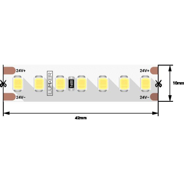Светодиодная влагозащищенная лента DesignLed 17W/m 168LED/m 2835SMD нейтральный белый 5M 001819 Светодиодная влагозащищенная лента DesignLed 17W/m 168LED/m 2835SMD нейтральный белый 5M 001819