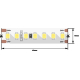 Светодиодная влагозащищенная лента DesignLed 17W/m 168LED/m 2835SMD нейтральный белый 5M 001819