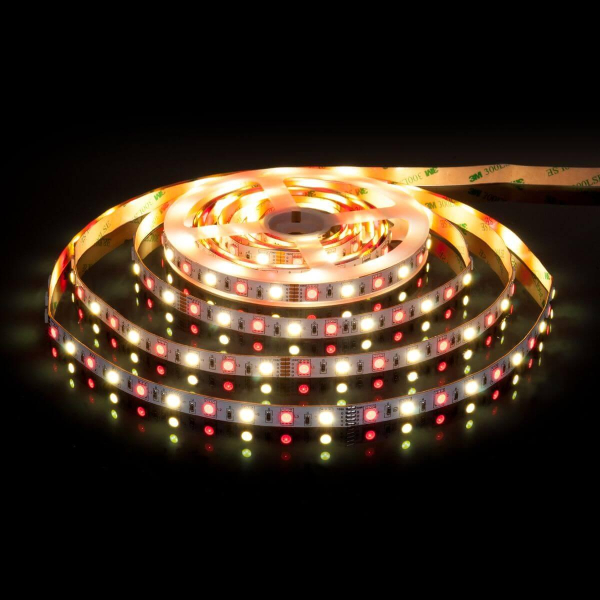 Светодиодная лента Elektrostandard 14,4W/m 60LED/m 5050SMD MIX RGB/дневной белый 5M a053729 Светодиодная лента Elektrostandard 14,4W/m 60LED/m 5050SMD MIX RGB/дневной белый 5M a053729