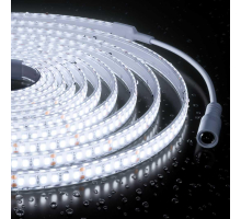 Светодиодная лента Apeyron 12W/m 180LED/m 2835SMD холодный белый 5M 00-449