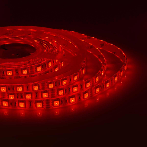 Светодиодная влагозащищенная лента Apeyron 14,4W/m 60Led/m 5050SMD разноцветная 1M 260BL