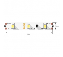 Светодиодная лента SWG 4,8W/m 60LED/m 2835SMD теплый белый 5M 007259