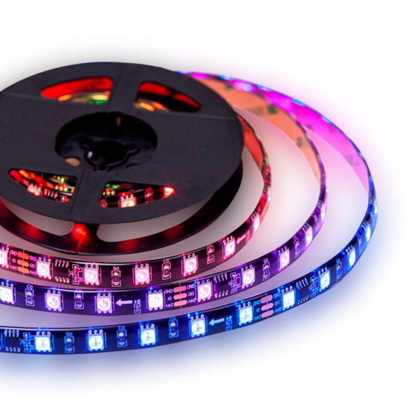 Комплект адресной светодиодной ленты Apeyron 14,4W/m 60LED/m 5050SMD RGB 2M 10-97