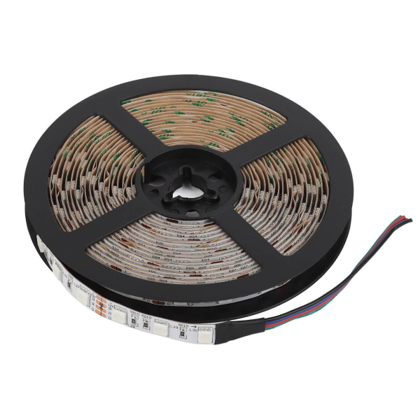 Светодиодная лента ЭРА 14,4W/m 60LED/m 5050SMD RGB 5M KU-5050AD-60D-RGB Б0044122 Светодиодная лента ЭРА 14,4W/m 60LED/m 5050SMD RGB 5M KU-5050AD-60D-RGB Б0044122