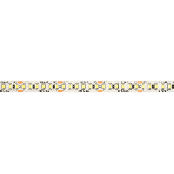 Светодиодная лента Feron 16W/m 180LED/m 2835SMD 4000К 30M LS502 53090