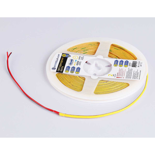Светодиодная лента Ambrella Light GS4602 COB 384Led/ 7W m/ 24V IP20 4500K/ 5m*3mm*2mm (2 конт.) GS4602 Светодиодная лента Ambrella Light GS4602 COB 384Led/ 7W m/ 24V IP20 4500K/ 5m*3mm*2mm (2 конт.) GS4602