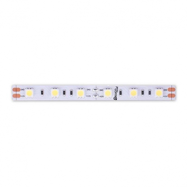 Светодиодная влагозащищенная лента DesignLed 14,4W/m 60LED/m 5050SMD холодный белый 5M 000513