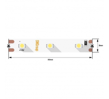 Светодиодная лента SWG 4,8W/m 60LED/m 3528SMD холодный белый 5M 006315