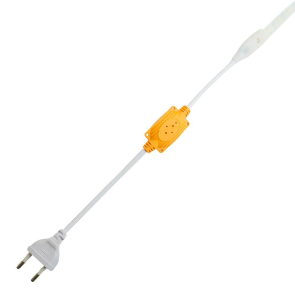 Светодиодная влагозащищенная лента Saffit 6W/m 60LED/m 2835SMD теплый белый 50М SST20 55243 Светодиодная влагозащищенная лента Saffit 6W/m 60LED/m 2835SMD теплый белый 50М SST20 55243