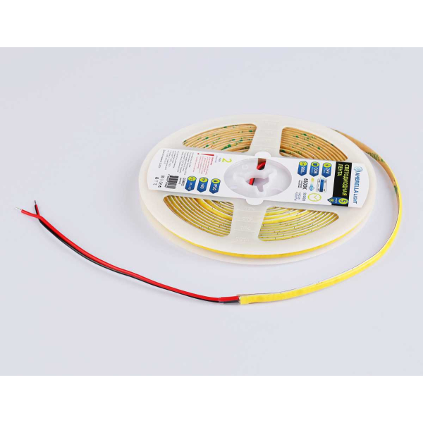 Светодиодная лента Ambrella Light GS4613 COB 400Led/10W m/ 24V IP20 6500K/ 5m*5mm*2.1mm (2 конт.) GS4613 Светодиодная лента Ambrella Light GS4613 COB 400Led/10W m/ 24V IP20 6500K/ 5m*5mm*2.1mm (2 конт.) GS4613