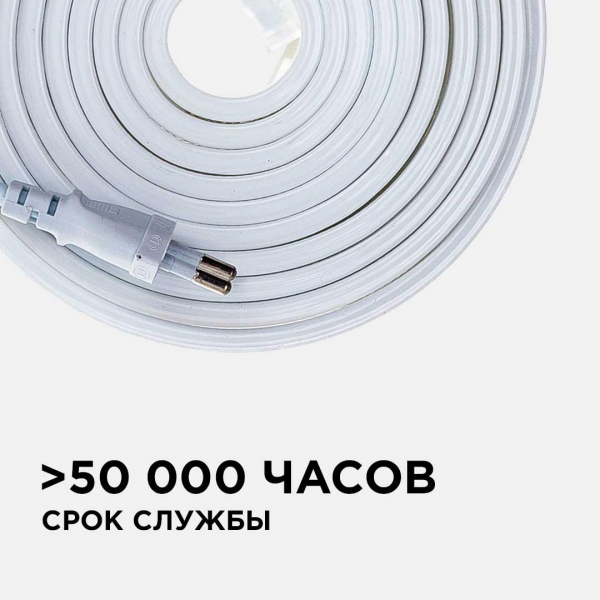 Светодиодная влагозащищенная лента Apeyron 4,8W/m 60LED/m 5050SMD теплый белый 5M 10-05