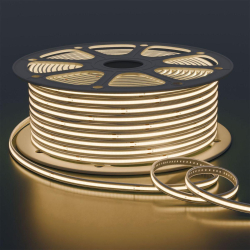 Светодиодная лента Apeyron 9W/m 240LED/m COB теплый белый 50М 10-110