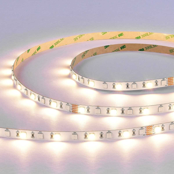 Светодиодная лента ST Luce 17,28W/m 5050SMD 4000К+RGB 5M ST5019.418.20RGBW