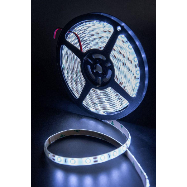 Светодиодная влагозащищенная лента SWG 4,8W/m 60LED/m 2835SMD холодный белый 5M 001682