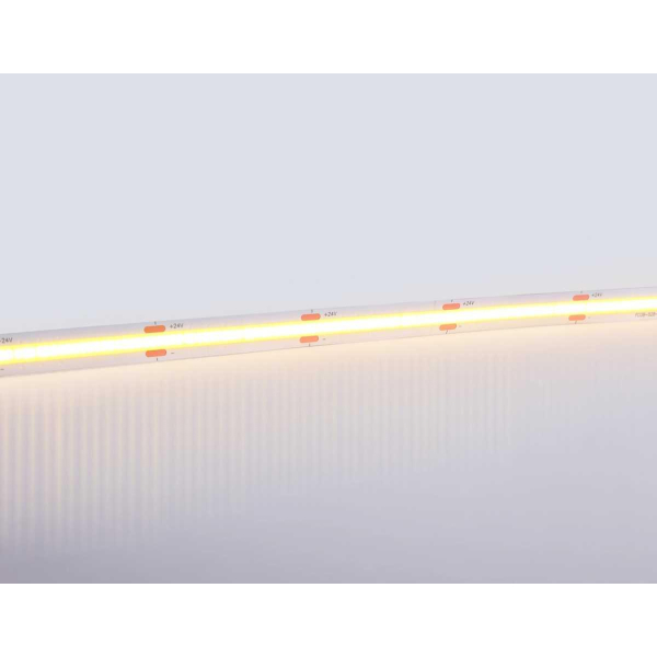 Светодиодная лента Ambrella Light GS4751 COB 528Led/14W m/ 24V IP20 3000K/ 5m*10mm*2mm (2 конт.) GS4751 Светодиодная лента Ambrella Light GS4751 COB 528Led/14W m/ 24V IP20 3000K/ 5m*10mm*2mm (2 конт.) GS4751