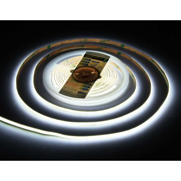 Светодиодная лента Ambrella Light GS4613 COB 400Led/10W m/ 24V IP20 6500K/ 5m*5mm*2.1mm (2 конт.) GS4613 Светодиодная лента Ambrella Light GS4613 COB 400Led/10W m/ 24V IP20 6500K/ 5m*5mm*2.1mm (2 конт.) GS4613