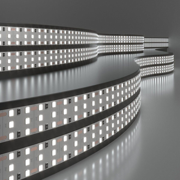Светодиодная лента Elektrostandard 2835 24V 360Led 26W IP20 холодный белый 5М a062580 Светодиодная лента Elektrostandard 2835 24V 360Led 26W IP20 холодный белый 5М a062580