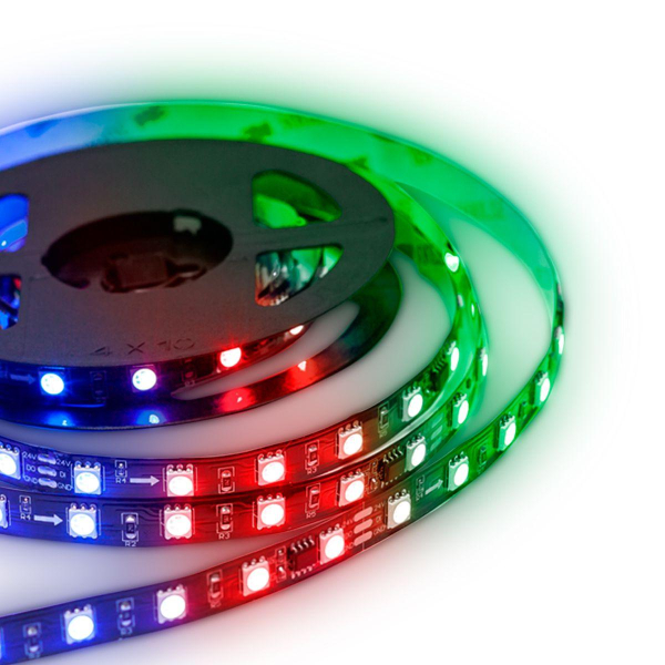 Комплект адресной светодиодной ленты Apeyron 14,4W/m 60LED/m 5050SMD RGB 2M 10-92