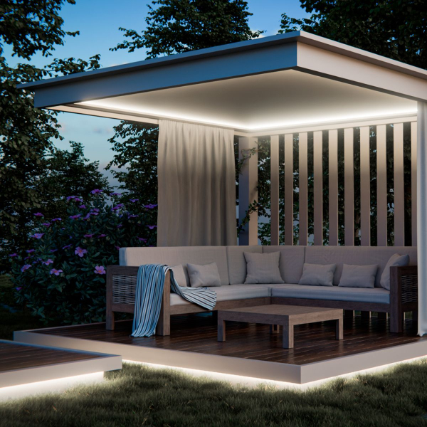 Светодиодная лента Apeyron 10W/m 528LED/m COB белый 5М 00-408