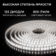 Светодиодная лента Apeyron 9,6W/m 120LED/m 2835SMD дневной белый 5M 00-442