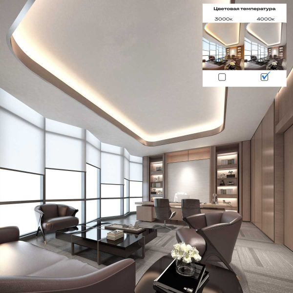 Светодиодная лента ST Luce 14,4W/m 2835SMD 4000К 5M ST5001.414.20