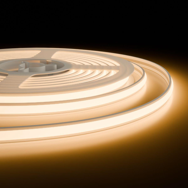 Светодиодная лента Apeyron 10W/m 528LED/m COB теплый белый 5М 00-407