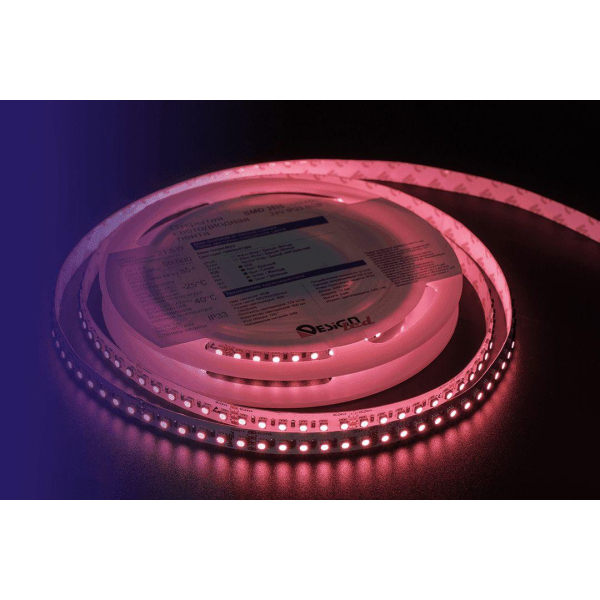 Светодиодная влагозащищенная лента DesignLed 20W/m 120LED/m 3535SMD разноцветный 5M 002845 Светодиодная влагозащищенная лента DesignLed 20W/m 120LED/m 3535SMD разноцветный 5M 002845