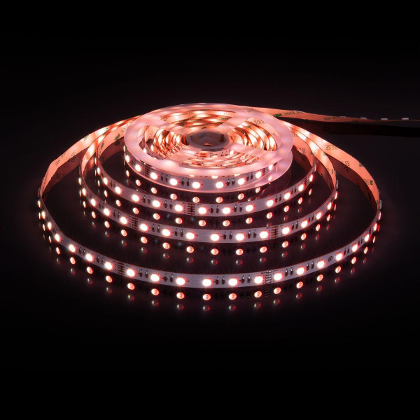 Светодиодная лента Elektrostandard 24W/m 60LED/m 5050SMD MIX RGB/холодный белый 5M a053703 Светодиодная лента Elektrostandard 24W/m 60LED/m 5050SMD MIX RGB/холодный белый 5M a053703