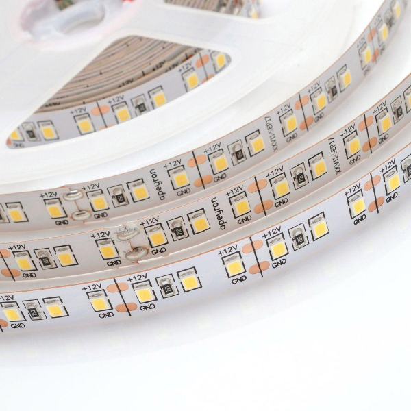 Светодиодная лента Apeyron 14,4W/m 120LED/m 2835SMD теплый белый 2M 209BL