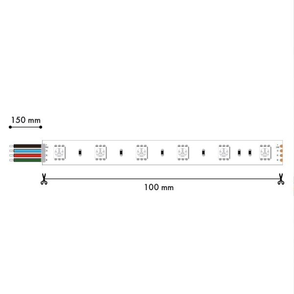 Лента светодиодная 5M SMD2835RGB 27W/m RGB+W+W IP20 Favourite 2001-82720 Лента светодиодная 5M SMD2835RGB 27W/m RGB+W+W IP20 Favourite 2001-82720