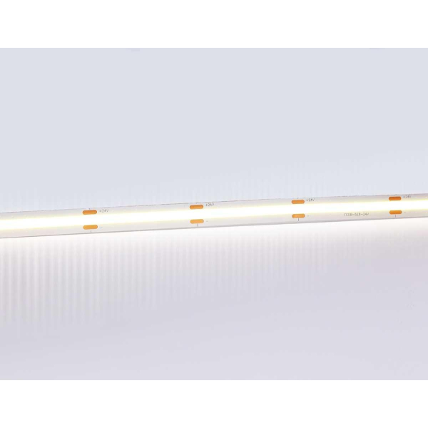 Светодиодная лента Ambrella Light GS4752 COB 528Led/14W m/ 24V IP20 4500K/ 5m*10mm*2mm (2 конт.) GS4752 Светодиодная лента Ambrella Light GS4752 COB 528Led/14W m/ 24V IP20 4500K/ 5m*10mm*2mm (2 конт.) GS4752