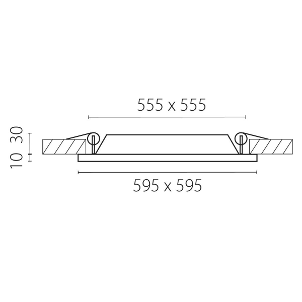 Светодиодная панель Zocco Lightstar 224364 Светодиодная панель Zocco Lightstar 224364