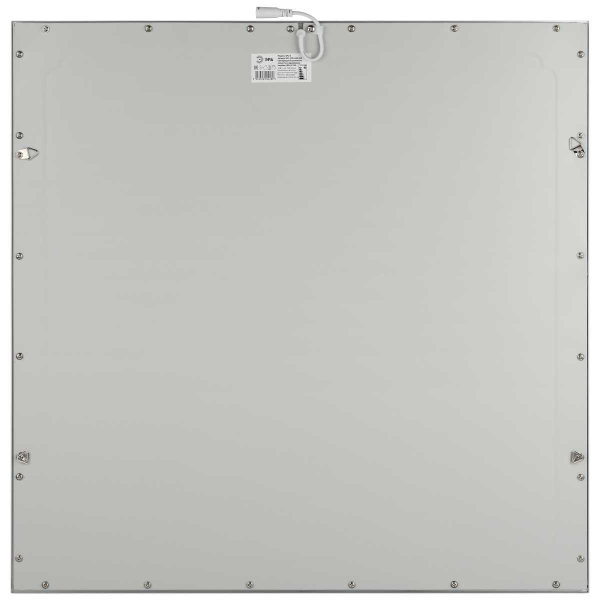 Светодиодная панель ЭРА SPL-510-S-65K-040 40Вт 6500К 595х595х8 серебро без драйвера с ушками ультратонкая Б0048924