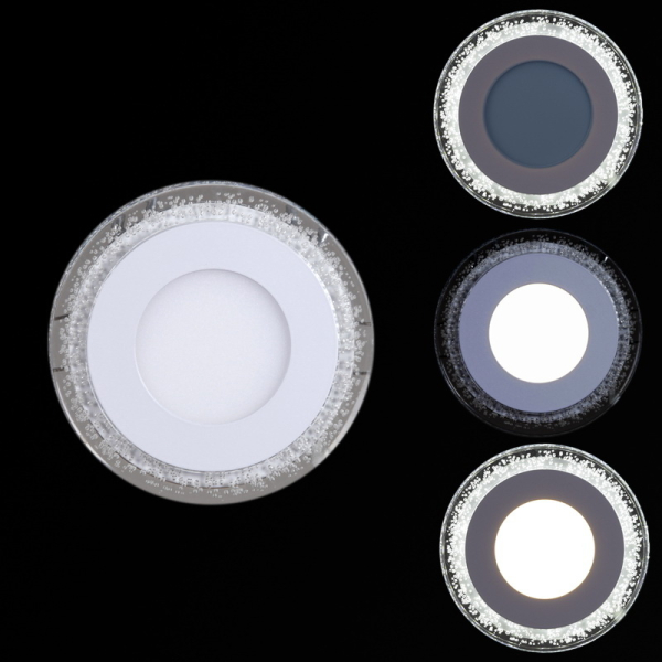 Светодиодная панель Reluce 34033-9.0-001QP LED3+3W WHITE Светодиодная панель Reluce 34033-9.0-001QP LED3+3W WHITE