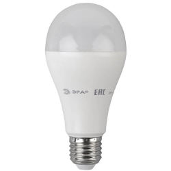 Лампа светодиодная ЭРА E27 19W 2700K матовая LED A65-19W-827-E27 Б0031702