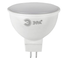 Лампа светодиодная ЭРА GU5.3 8W 2700K матовая LED MR16-8W-827-GU5.3 Б0020546