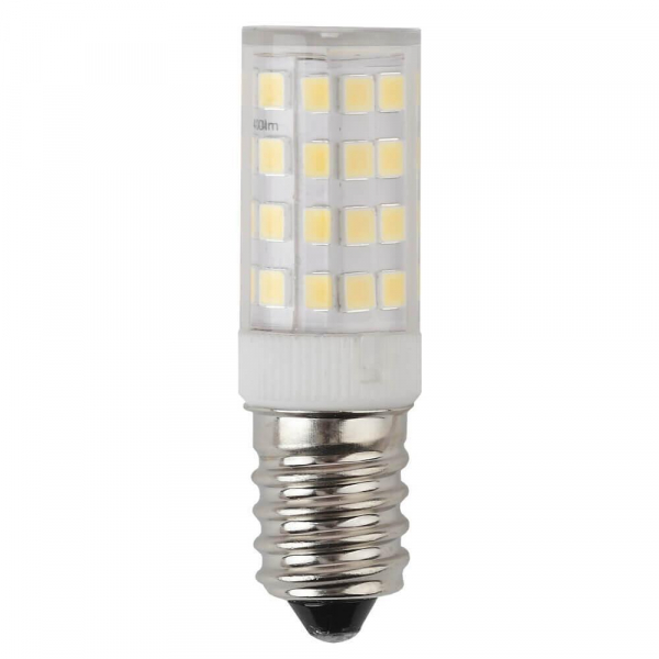 Лампа светодиодная ЭРА E14 3,5W 2700K прозрачная LED T25-3,5W-CORN-827-E14 Б0028744