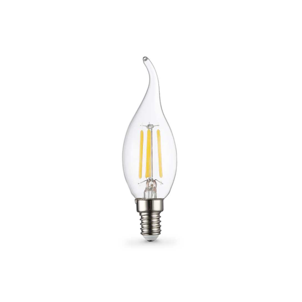 Лампа светодиодная Свеча на ветру CF35 11W 4000K Ambrella light Bulding 351124 Лампа светодиодная Свеча на ветру CF35 11W 4000K Ambrella light Bulding 351124