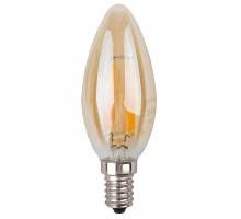 Лампа светодиодная ЭРА E14 9W 4000K золотая F-LED B35-9W-840-E14 gold Б0047035