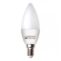 Лампа светодиодная Mono Electric lighting E14 3W 4000K матовая 100-030014-401