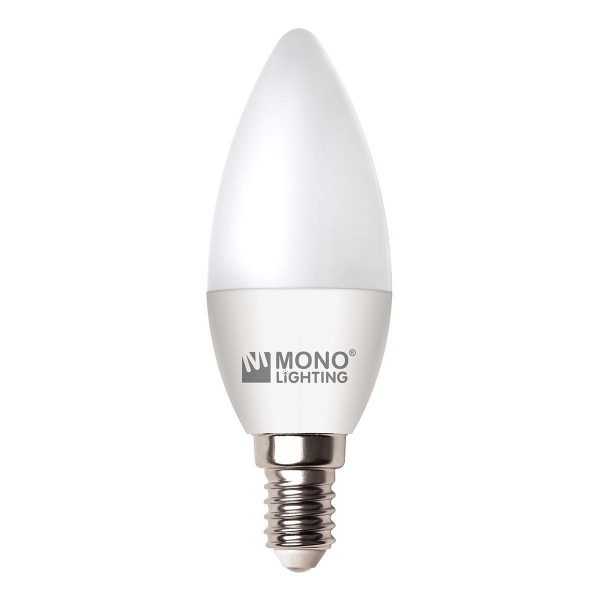 Лампа светодиодная Mono Electric lighting E14 3W 4000K матовая 100-030014-401