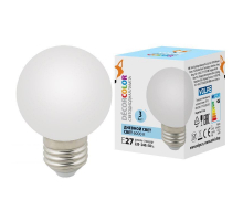 Лампа светодиодная Volpe E27 3W 6000K матовая LED-G60-3W/6000K/E27/FR/С UL-00006956