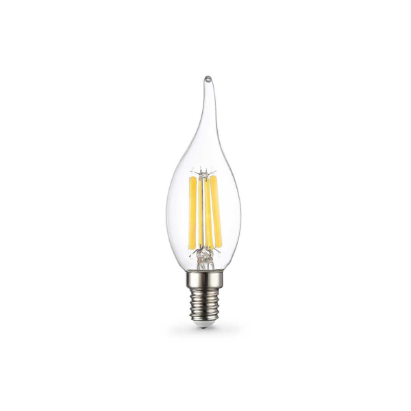 Лампа светодиодная Свеча на ветру CF35 15W 4000K Ambrella light Bulding 351524 Лампа светодиодная Свеча на ветру CF35 15W 4000K Ambrella light Bulding 351524