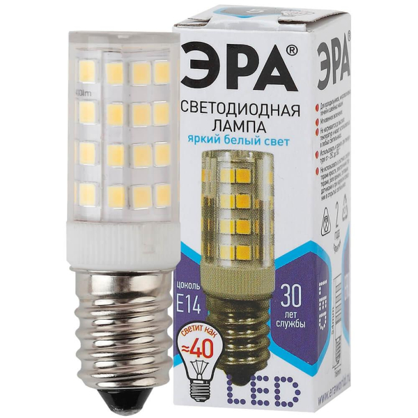 Лампа светодиодная ЭРА E14 5W 4000K прозрачная LED T25-5W-CORN-840-E14 Б0033031 Лампа светодиодная ЭРА E14 5W 4000K прозрачная LED T25-5W-CORN-840-E14 Б0033031