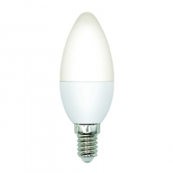 Лампа светодиодная Volpe E14 7W 3000K матовая LED-C37-7W/3000K/E14/FR/SLS UL-00008797