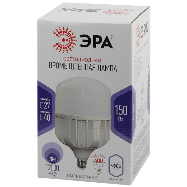 Лампа светодиодная ЭРА LED POWER T160-150W-6500-E27/E40 Б0049106