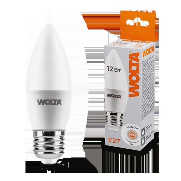 Светодиодная лампа WOLTA 25SC12E27 Светодиодная лампа WOLTA 25SC12E27