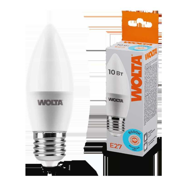 Светодиодная лампа WOLTA 25WC10E27 Светодиодная лампа WOLTA 25WC10E27